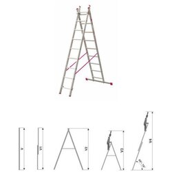 Nexsas merdevine VHR 2x9 Cene