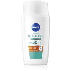 Nivea Derma Skin Clear dnevni UV fluid SPF 50+ 30ml Cene