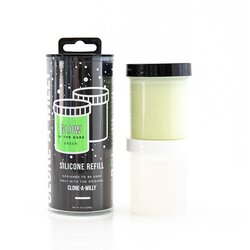 Clone-A-Willy Silikonsko punilo za komplet, Glow in the Dark Cene