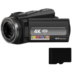 INF kamkorder 4K/48MP/16x zoom/ir nočni vid/daljinski upravljalnik/32GB kartica, (21266055) Cene