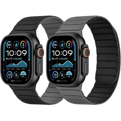 TASIKAR dvostranski magnetni silikonski pašček za Apple Watch 42–49 mm Cene