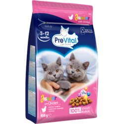 PREVITAL Suha hrana za mačke Junior, Piletina, 0.95 kg Cene