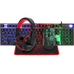  Slušalice + tipkovnica + miš + podloga Gigatech COMMANDER gaming Cijene
