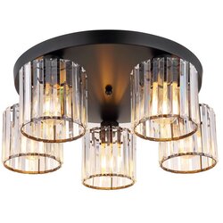 Toolight Elegantna Stropna Svjetiljka EBT023-5C BLACK Cijene