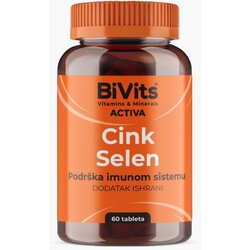 BiVits activa vitamins&minerals cink selen Cene