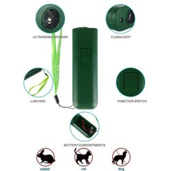 Gembird SMART-DOG-FLASHLIGHT-AGG-01 powerful ultrasonic dog repeller portable dog chaser for Insect Cene