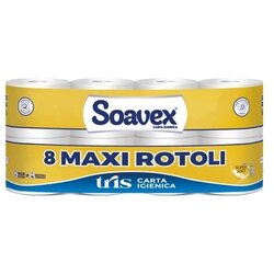Paperblu soavex tris maxi toalet papir 3sl (5 x 8 rolni) ( ID8G650F8 ) Cene