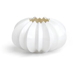 Kähler Design Bel porcelanast svečnik Stella, ⌀ 13,5 cm Cene