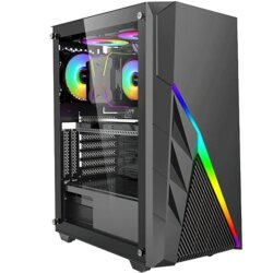 Ig Max Kućište T5912 BUSTER gaming, Glass, 1x120mm ventilator. MIDI ATX Cene