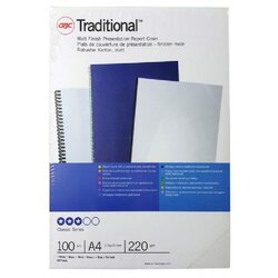 Acco GBC Karton bel nesvetleč, A4, 220 g, 100 kos za vezavo Cene
