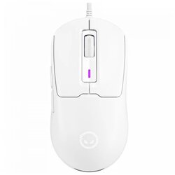 Lorgar MSA10, ultralight wired gaming mouse advanced, white Cene