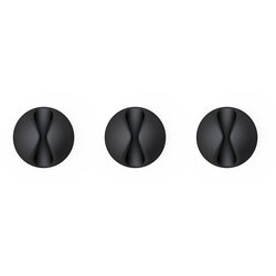 BLUELOUNGE CableDrop 6 pcs. Pack, black Cene
