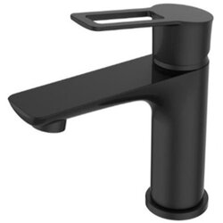 AQUAART Armatura za umivalnik Intenso Black (črna, mat) Cene