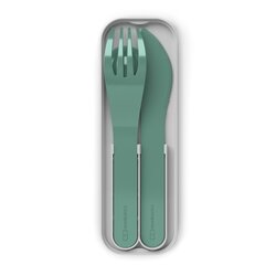 Monbento Potovalni jedilni pribor MB-Pocket Color, Green Forest, (22135083) Cene
