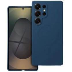 Silicone MAG COVER compatible with MagSafe maska za SAMSUNG S25 Ultra blue Cene