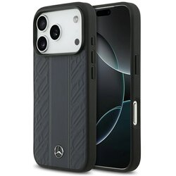 Mercedes ETUI IZ USNJENEGA OVITKA Z LOVOROVIMI LISTI IN ČRTAMI MAGSAFE ZA IPHONE 17 PRO, (5000345315) Cene