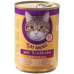 CAT MENU vlažna hrana za mačke u konzervi sa ukusom ćuretine 415g Cene