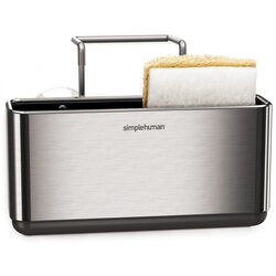 simplehuman Samonosilni kovinski nosilec za gobice Slim - simplehuman Cene