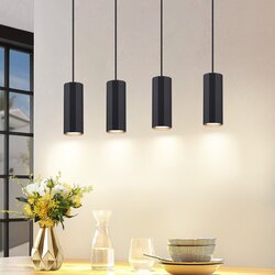 Nettlife viseča svetilka, kovina črna, premer 60 cm, GU10, 4 žarnice, industrijska, moderna za notranje prostore., (22122994) Cene