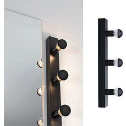 PAULMANN 80097 - 3xE14/40W IP44 Osvetljenje za ogledalo REGULA 230V crno Cene