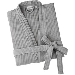 Foutastic Siv kopalni plašč iz muslina velikosti S/M Kimono – Cene