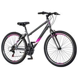 Magnet ženski bicikl classic, 27.5"/15", sivi Cene