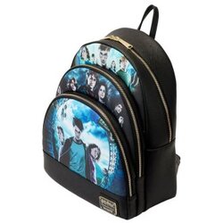 Loungefly harry potter trilogy series 2 triple pocket mini backpack Cene