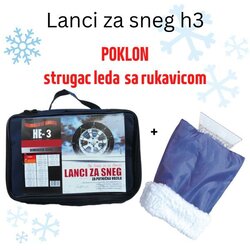 Lanci za sneg sila he 3 plus poklon strugač leda sa rukavicom Cene