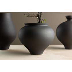 Venture Home vaza Rellis ⌀18 cm, crna Cijene