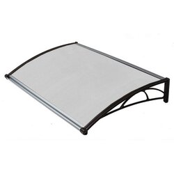 Gutta nadstrešnica za vrata 82x150cm smedja baza ploca 6m prozirna ( 991 ) Cene