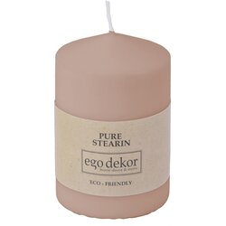 Eco candles by Ego dekor roza svijeća Top, vrijeme gorenja 25 h Cene