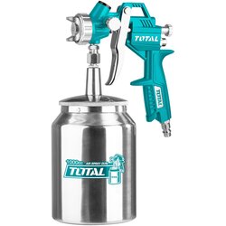 Total Pištolj za farbanje, donja metalna posuda, dizna 1.5mm, 1L posuda TAT11001 Cene