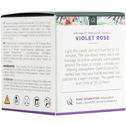 Exotiq Masažna sviječa Violet Rose, 60g Cijene
