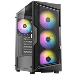 Antec AX61 ELITE ARGB Mid-Tower okno gaming črno ohišje Cene