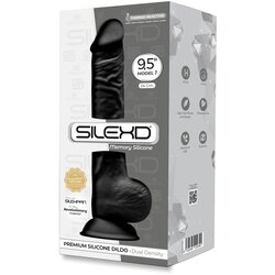 SilexD Dildo Model 1 (9.5) Black Cene