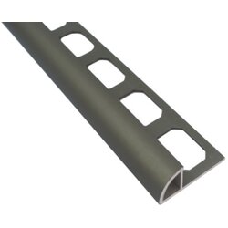 Europrofil alu ger obli 10mm bronza mat 2.7m Cene