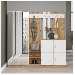 Hanah home Set za ulazni hodnik, bež-, bijela Cijene