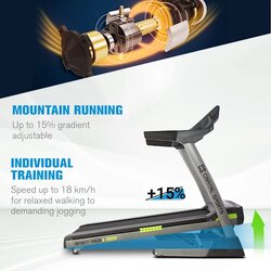 Capital Sports Infinity Track 6.0 Touch, tekalna steza, 5,5 KM, WiFi, 9" zaslon na dotik Cene