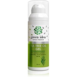 Green Idea Topvet premium herbal teas TEA TREE OIL gel gel za problematično lice 50 ml Cene