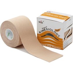 Nasara Kineziološka elastična traka 5 cm x 5 m - Bež Cene