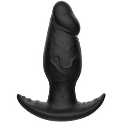 Kangvo magnetni napihljivi fantazijski dildo velik (črn) Cene