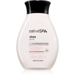 oBoticário Nativa SPA Karité olje za telo 200 ml Cene