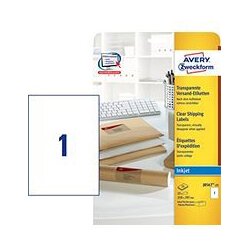 Avery Zweckform Transparentne etikete za pakete 210 x 297 mm Cene