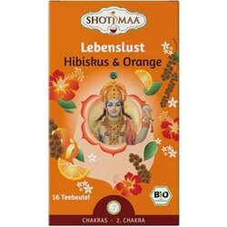 Shoti Maa Bio čaj "Lebenslust" - hibiskus i naranča - 16 vrećica čaja Cene