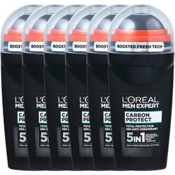 L´Oréal Paris Men Expert Carbon Protect antiperspirant roll-on (ekonomično pakiranje) Cijene