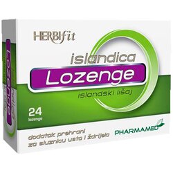 Herbifit lozenge islandica a 24 Cene
