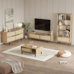 Hanah home ON21-SU oak living room furniture set Cene