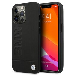 Apple Ovitek BMW Leather Hot Stamp iPhone 13 Mini black Cene