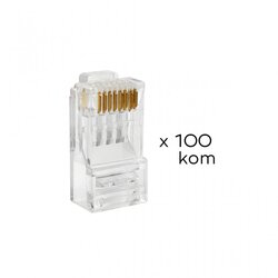 Konektor RJ45 CAT6 8P8C JWD-AD81 100 kom Cene