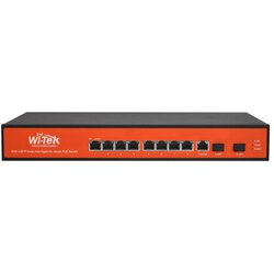 Wi-tek WI-PMS310GF-UPS+ 8GE+2SFP ports 24V-48V mixed L2 managed ups no-break poe switch with 8-Port poe ( 1979 ) Cene